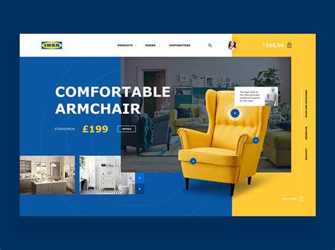 IKEA - Website Concept | Corporate website design, Web design basics, Website design