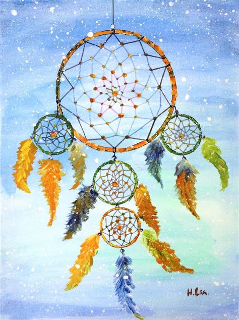 DREAM CATCHER Painting by HSIN LIN | Saatchi Art