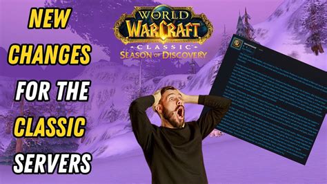 BIG Win for Blizzard With These Changes To The PvP Classic Season of Discovery Servers - YouTube