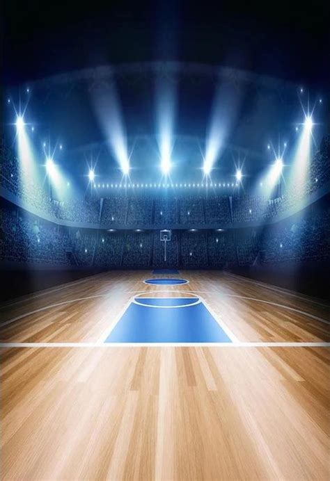 Basketball Court Sport Themed Photography Backdrops G-319 – Dbackdrop