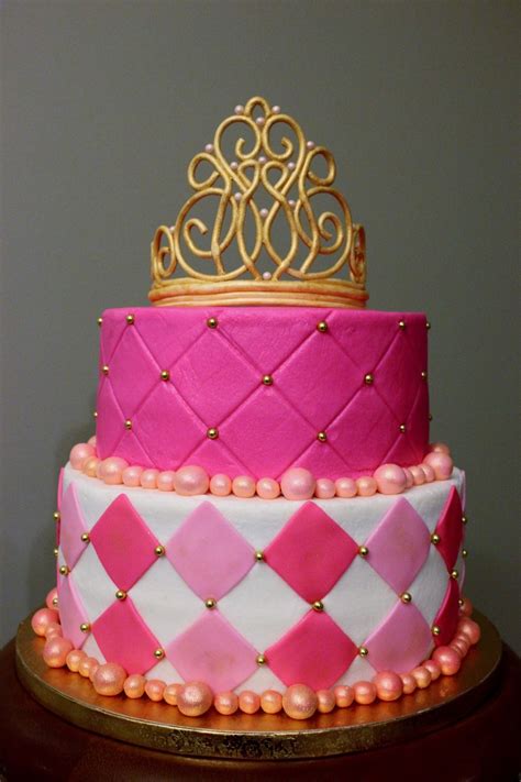 18Th Birthday Tiara Cake - CakeCentral.com