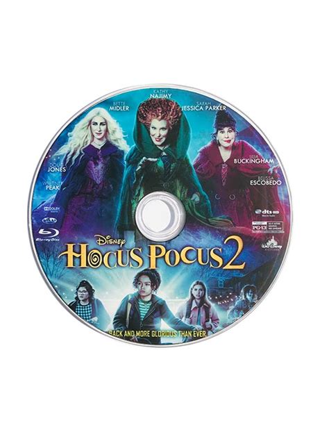 Hocus Pocus 2 Movie 2022 New Blu-ray Disc With Cover Art Bluray Films ...