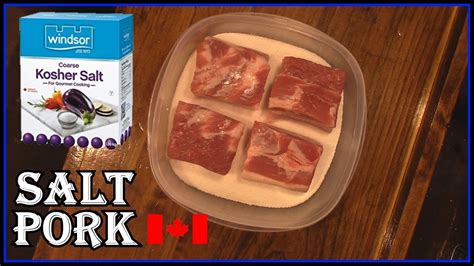 How To Make Salt Pork - So Easy To Do - YouTube