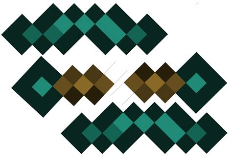 How to make a minecraft diamond sword and diamond pickaxe | KerryAnnMorgan.com