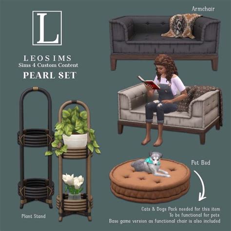 Pearl Set | Leosims.com -New