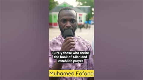 Beautiful Quran recitation Surah Fatir by Muhamed Fofana