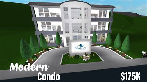 ROBLOX: Welcome to Bloxburg || Modern Condo - $175K - YouTube