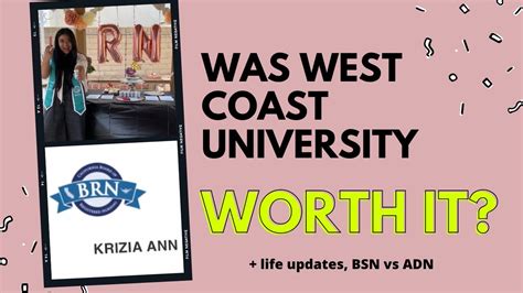 VLOG NEW GRAD RN | Is West Coast University Worth it? Life updates, post graduate life. - YouTube