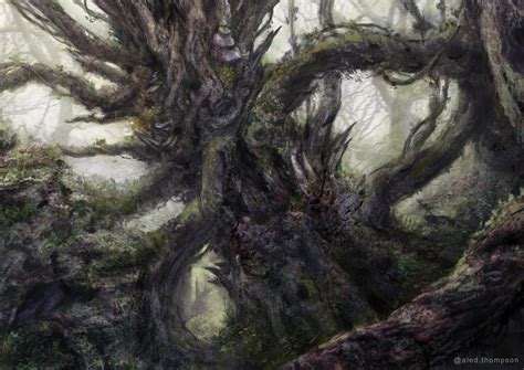 Elder Tree by AledThompsonArt on DeviantArt