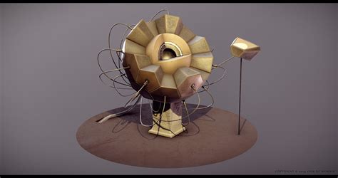 ArtStation - The 'Gadget' Atomic Bomb cross-section.