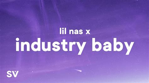 Lil Nas X - Industry Baby (Lyrics) Ft. Jack Harlow - YouTube Music