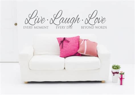 Live Laugh Love Wall Decal Live Laugh Love Wall Decor - Etsy