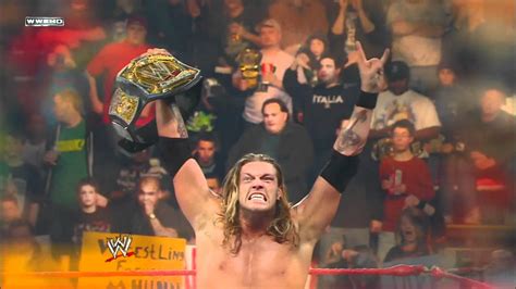 WWE Hall of Fame 2012 Inductee: Edge - YouTube