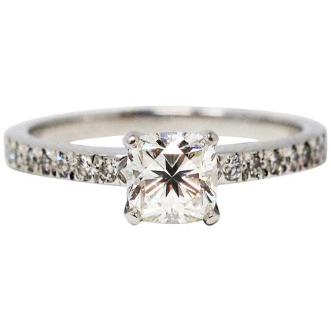 Tiffany and Co. Lucida Cut Diamond Gold Platinum Engagement and Bridal ...