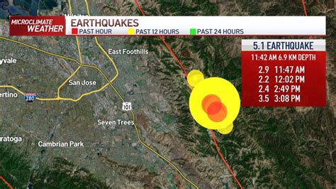 5.1 Magnitude Earthquake Strikes Near San Jose – NBC Bay Area