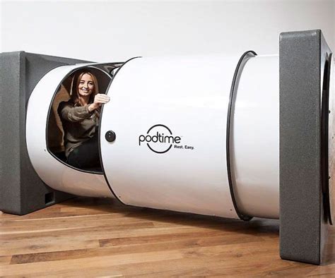 Sleep Pod: A Sleeping Capsule Which is Both Soundproof and Fireproof | Sleeping pods, Nap pod ...