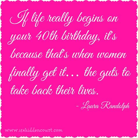 Funny 40Th Birthday Quotes For A Woman - Birthday Wishes