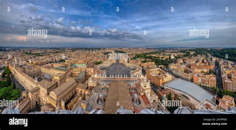 Aerial view of vatican city hi-res stock photography and images - Alamy