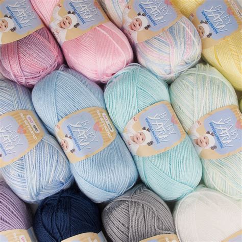 Baby yarn (Hypoallergenic) - 3ply - 100% Acrylic – OZ YARN