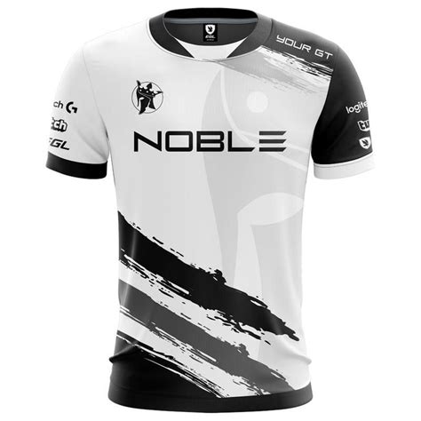 White Esports Jersey Template - Printable Word Searches