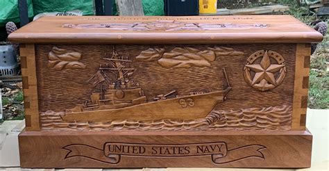 Command Presents | Hand Carved Personalized Sea Chests | Military Gifts & Seachests