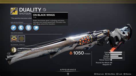 How to get the new ‘Duality’ Exotic Shotgun: perks - TRN Checkpoint