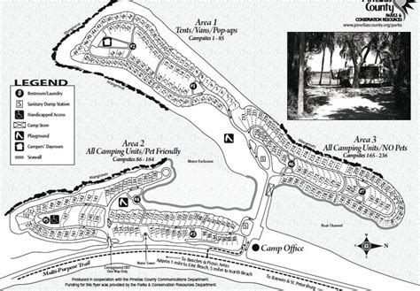 Park map | Campground, Florida campgrounds, Petersburg