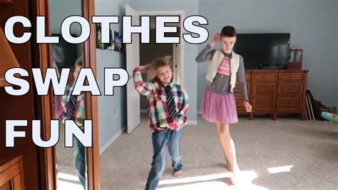 Clothes Swap Fun: Clothes Swap Modelling Challenge!!! - YouTube