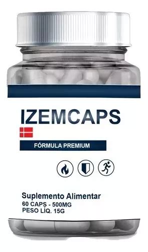 1 Frasco Izemcaps 60 Cápsulas Melhor Que Ozempill | MercadoLivre