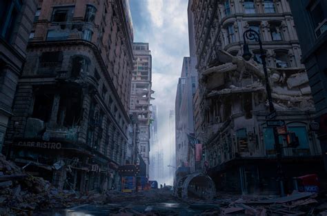 Post Apocalyptic City Wallpaper