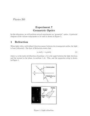 Experiment 5 Stefan-Boltzmann Radiation Law - Physi s 263 Stefan ...