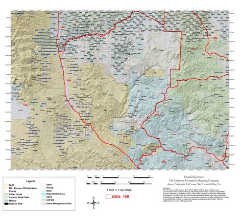 Az Game And Fish Unit Map - Maping Resources