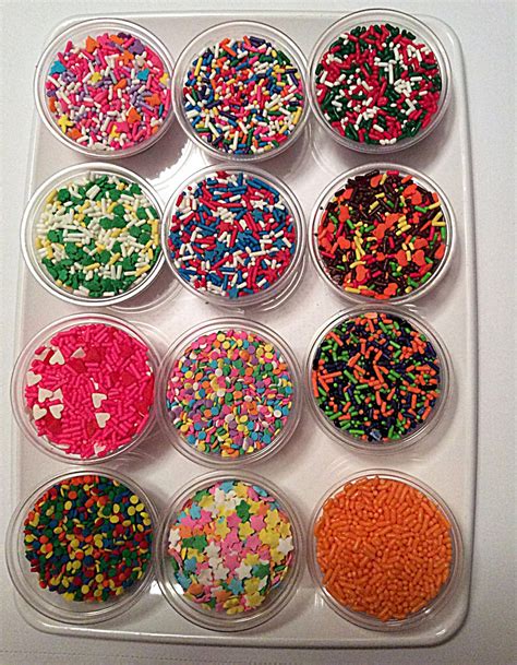 Edible Sprinkles Sprinkles Sprinkles For A Year | Etsy