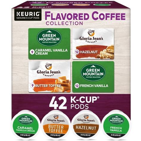 Keurig Flavored Coffee Collection Keurig K-Cup Coffee Pods Variety Pack ...