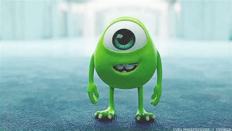 Young Mike. GIF – Monsters University Mike Wazowski Cute – discover and ...