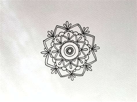 Mandala drawing : Easy mandala art tutorial & Mandala art for beginners