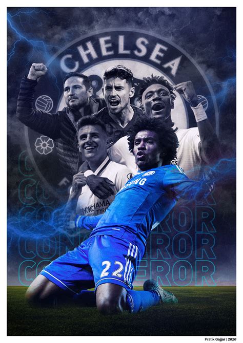 Chelsea Poster | Football poster, Poster, Creative posters