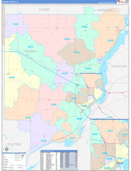 Peoria County Crime Map