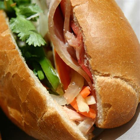 Pork Banh Mi Vietnamese Sandwich