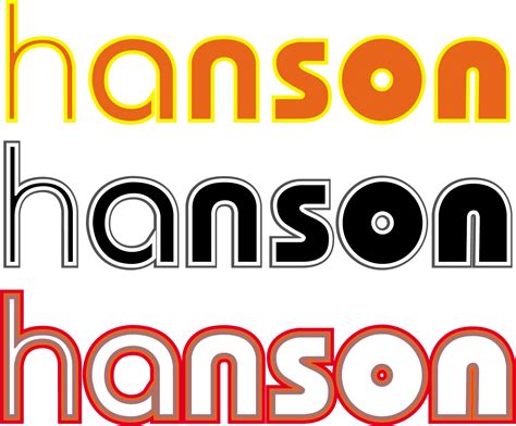 Hanson Logo Vector - moksliukesgeras