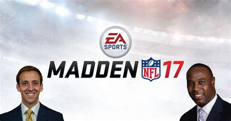 'Madden NFL 17' gets commentary overhaul with Brandon Gaudin, Charles ...