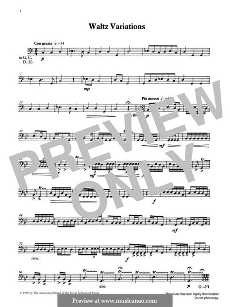 Waltz Variations for Timpani by I. Wright - sheet music on MusicaNeo