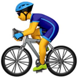 Man Biking Emoji (U+1F6B4, U+200D, U+2642, U+FE0F)