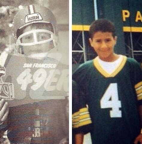 Aaron Rodgers SanFran 49ers fan Colin Kaepernick Green Bay Packer fan ...