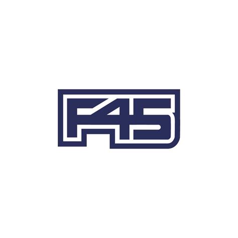 F45 training Logo Vector - (.Ai .PNG .SVG .EPS Free Download)