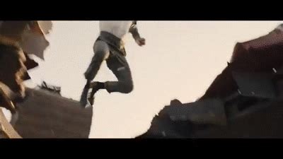 Skyfall - Opening Scene: Train Fight with Digger (1080p) on Make a GIF