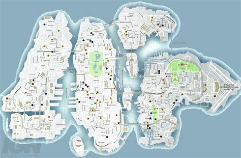 Map of Liberty City (GTA IV) : r/imaginarymaps