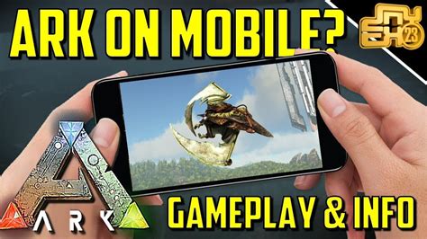 ARK ON MOBILE? ARK: SURVIVAL EVOLVED ON MOBILE - GAMEPLAY AND INFO ...