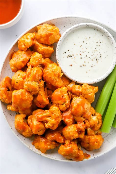 Air Fryer Buffalo Cauliflower - Eating Bird Food