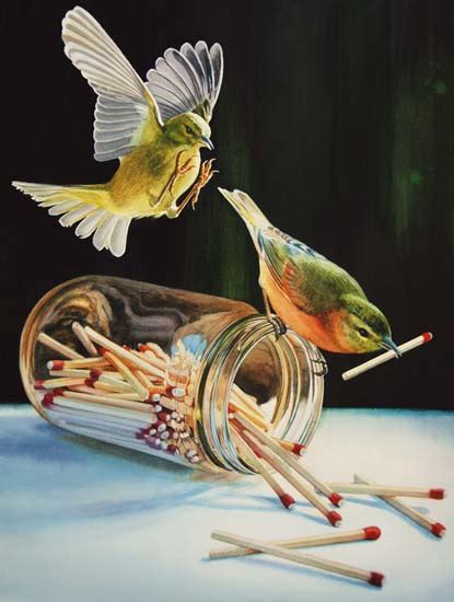 50 Realistic Watercolor Paintings